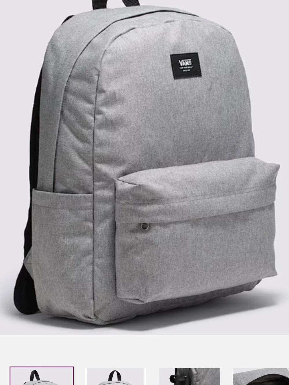 Vans Gray Old Skool Backpack